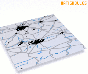 3d view of Matignolles