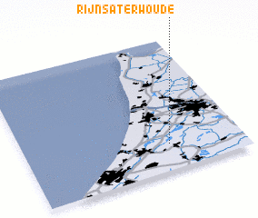 3d view of Rijnsaterwoude