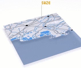 3d view of Saze