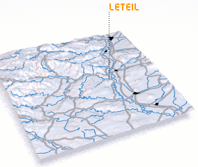 3d view of Le Teil