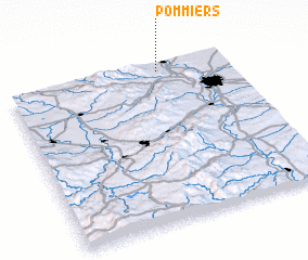 3d view of Pommiers
