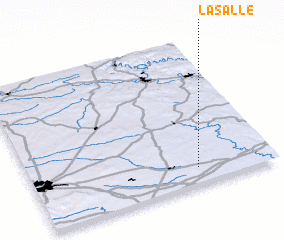 3d view of La Salle