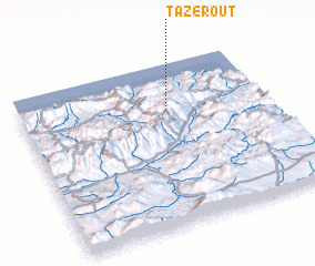 3d view of Tazerout