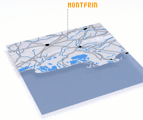 3d view of Montfrin