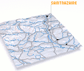 3d view of Saint-Nazaire