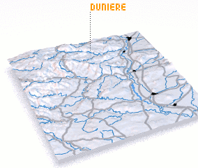 3d view of Dunière