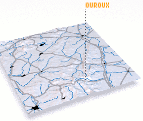 3d view of Ouroux