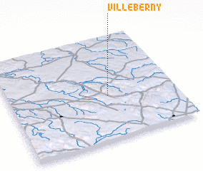 3d view of Villeberny