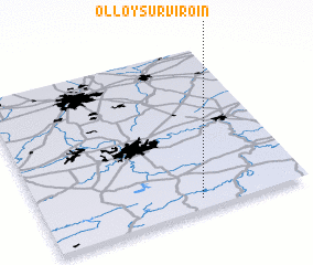 3d view of Olloy-sur-Viroin