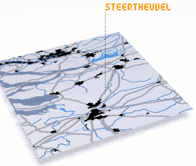 3d view of Steertheuvel