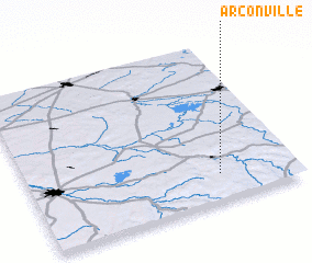 3d view of Arconville