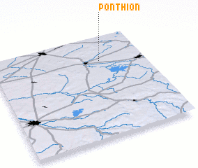 3d view of Ponthion