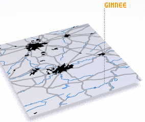 3d view of Gimnée