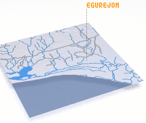 3d view of Egure Jom