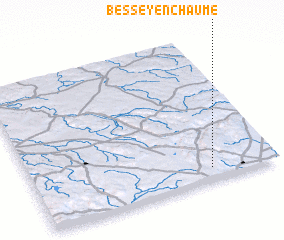 3d view of Bessey-en-Chaume