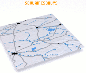 3d view of Soulaines-Dhuys