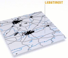 3d view of Le Bâtiment