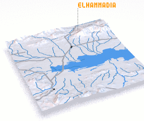 3d view of El Hammadia