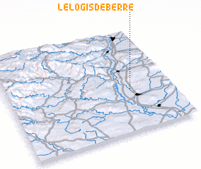 3d view of Le Logis de Berre