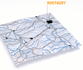 3d view of Montagny