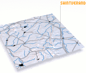 3d view of Saint-Vérand