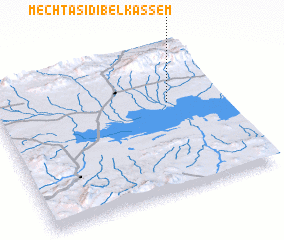 3d view of Mechta Sidi Bel Kassem