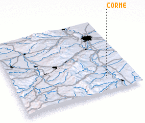 3d view of Corme