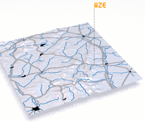 3d view of Azé