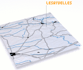 3d view of Les Ayvelles