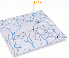 3d view of Shaki