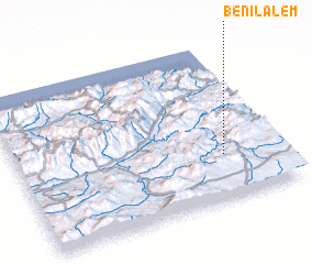 3d view of Beni Lalem