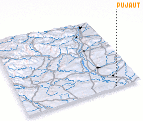 3d view of Pujaut