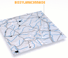 3d view of Bissy-la-Mâconnaise