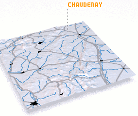 3d view of Chaudenay