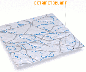 3d view of Détain-et-Bruant