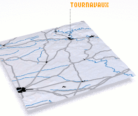 3d view of Tournavaux