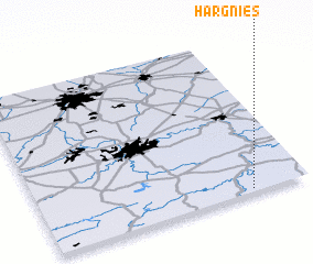 3d view of Hargnies