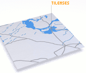 3d view of Tilemsès