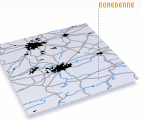 3d view of Romedenne
