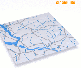 3d view of Gidan Kuka