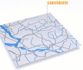 3d view of Sabon Birni