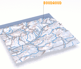 3d view of Bou Daoud