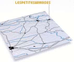 3d view of Les Petites Armoises