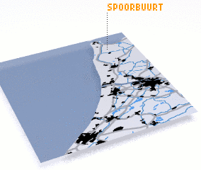 3d view of Spoorbuurt