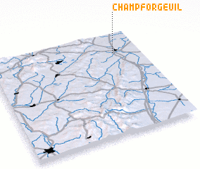 3d view of Champforgeuil
