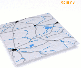 3d view of Saulcy