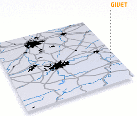3d view of Givet