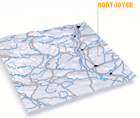 3d view of Montjoyer