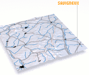 3d view of Savigneux