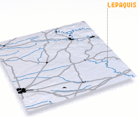 3d view of Le Paquis